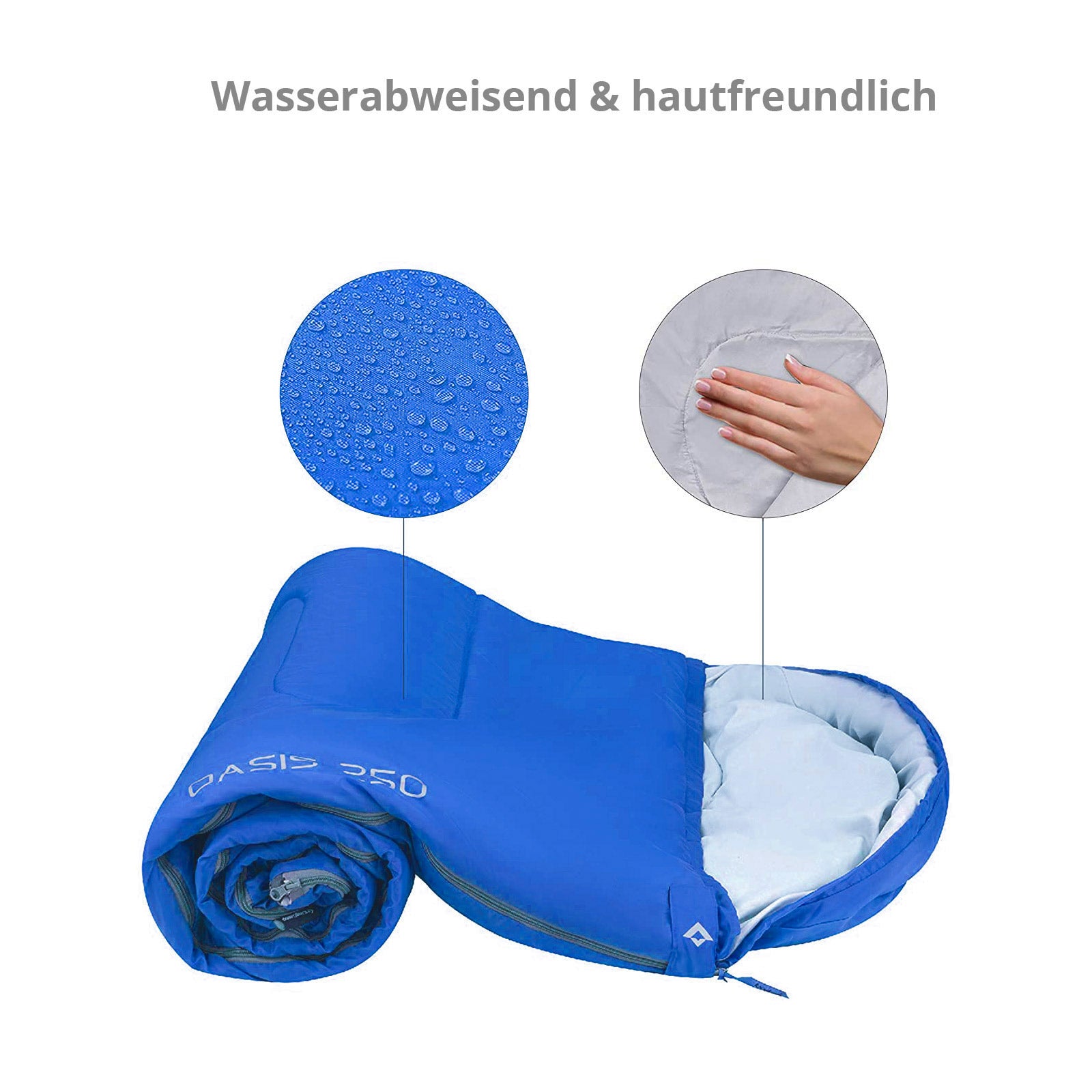 Children's sleeping bag blanket Oasis 250 Kid