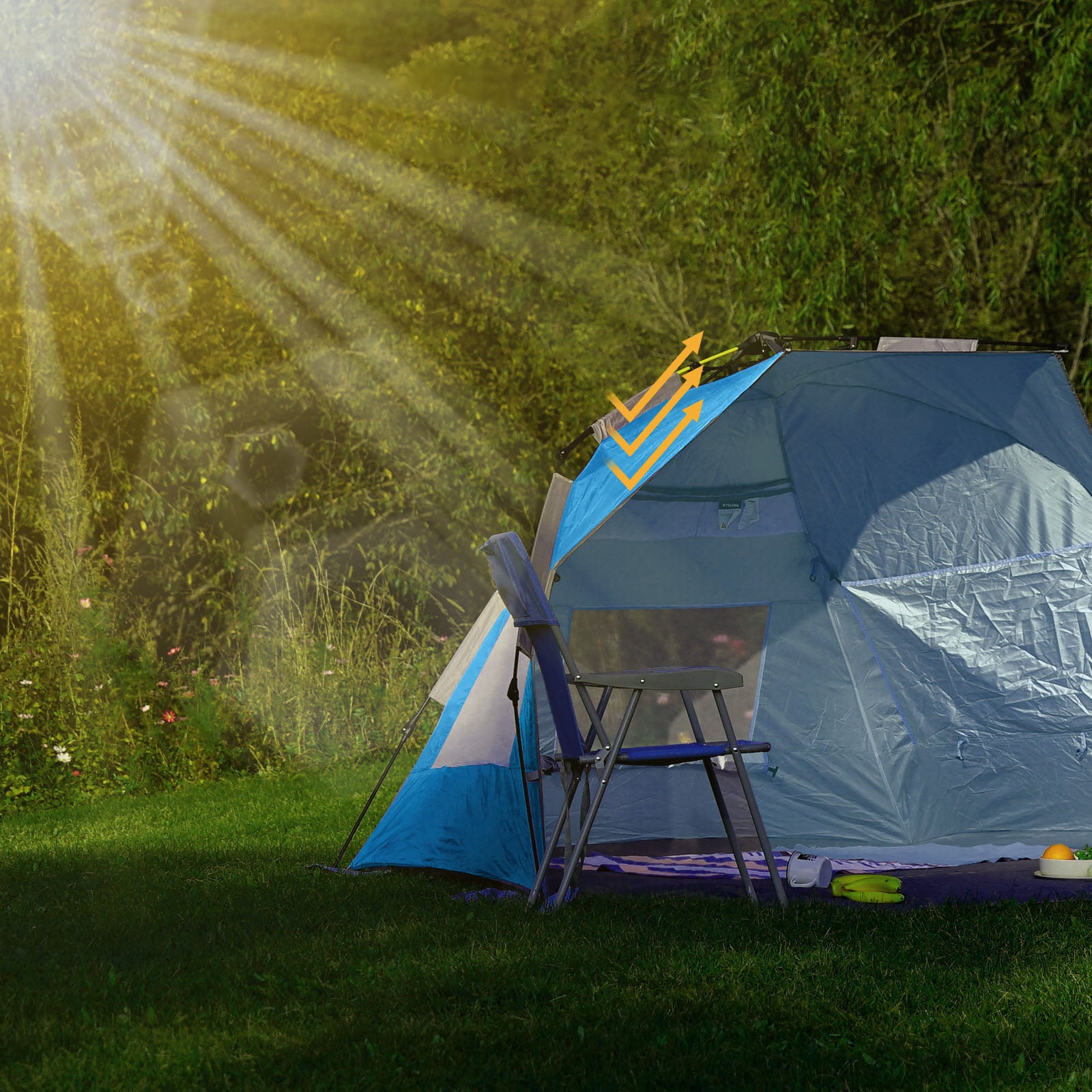 KingCamp Avellino beach shelter