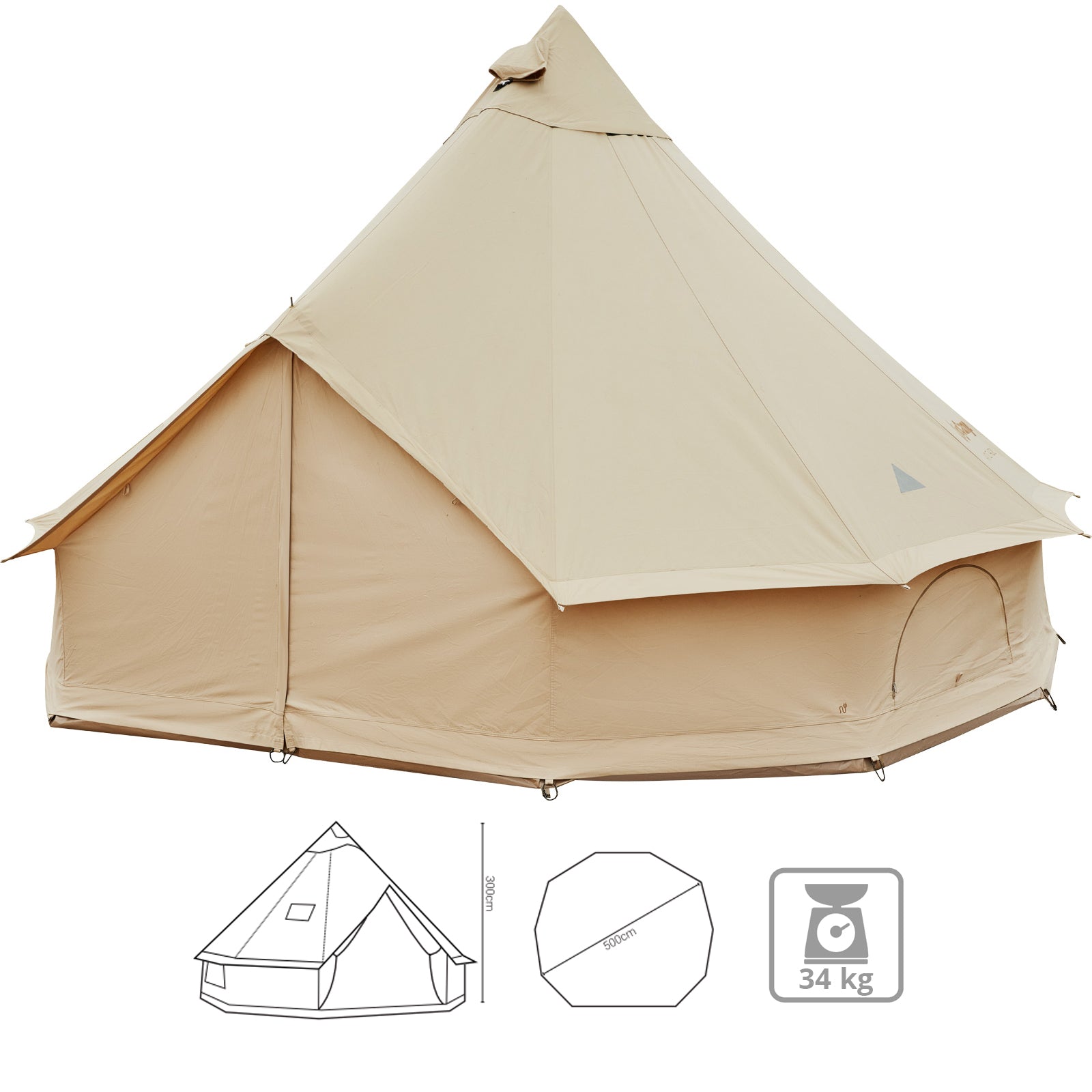 KingCamp Khan 500 C tent