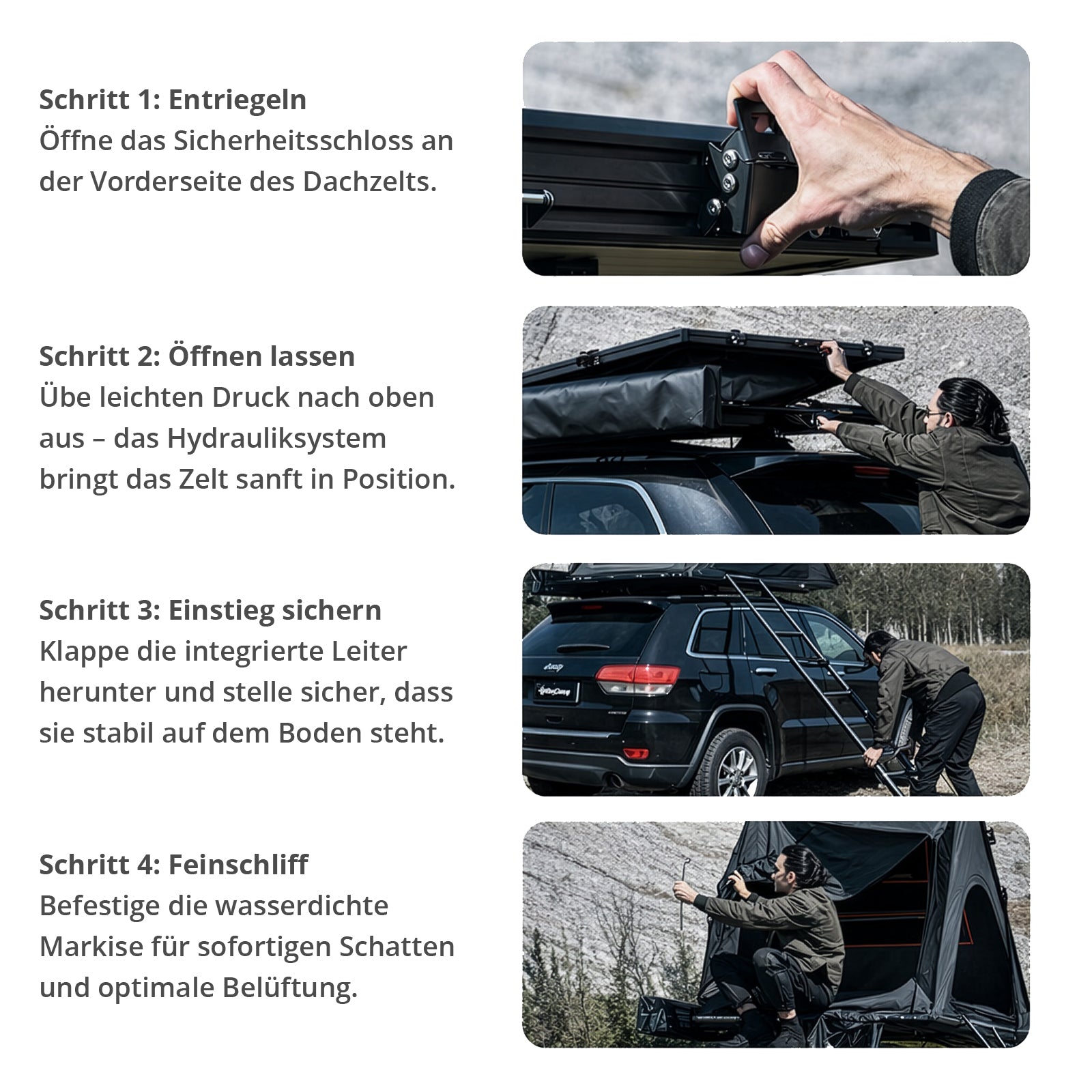 Dachzelt Open Road LW