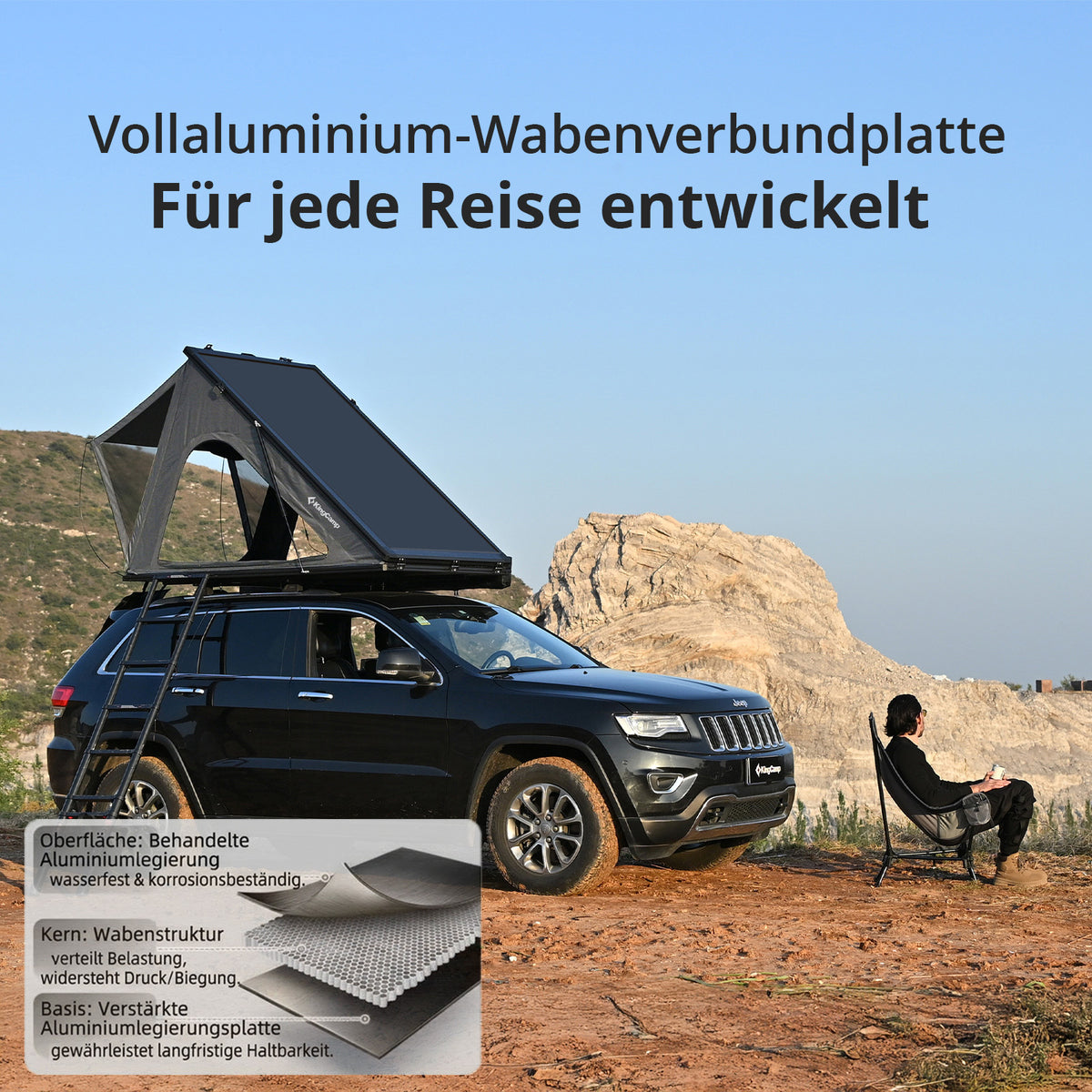 Dachzelt Open Road LW