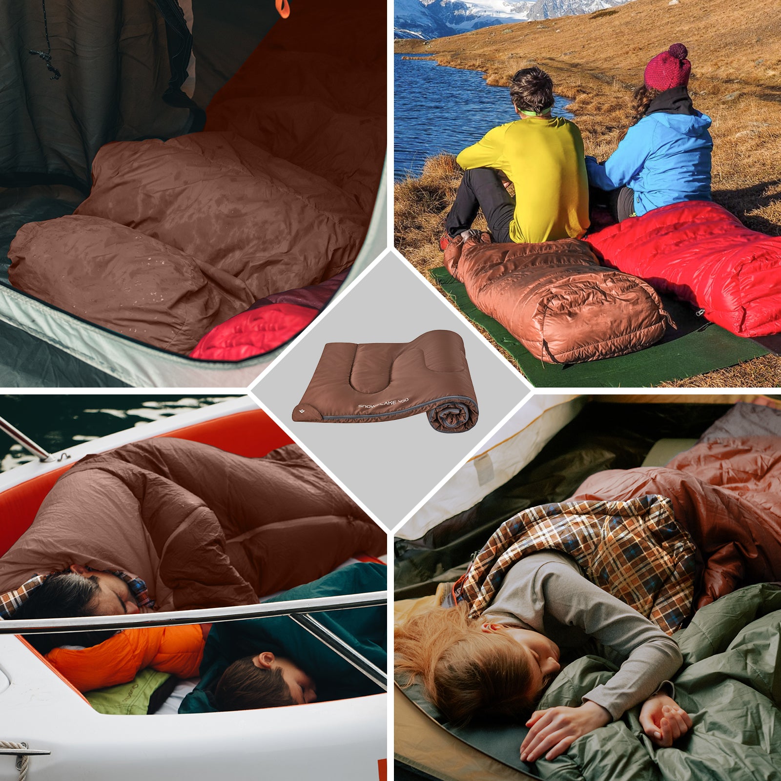 KingCamp Snowflake 400 blanket sleeping bag