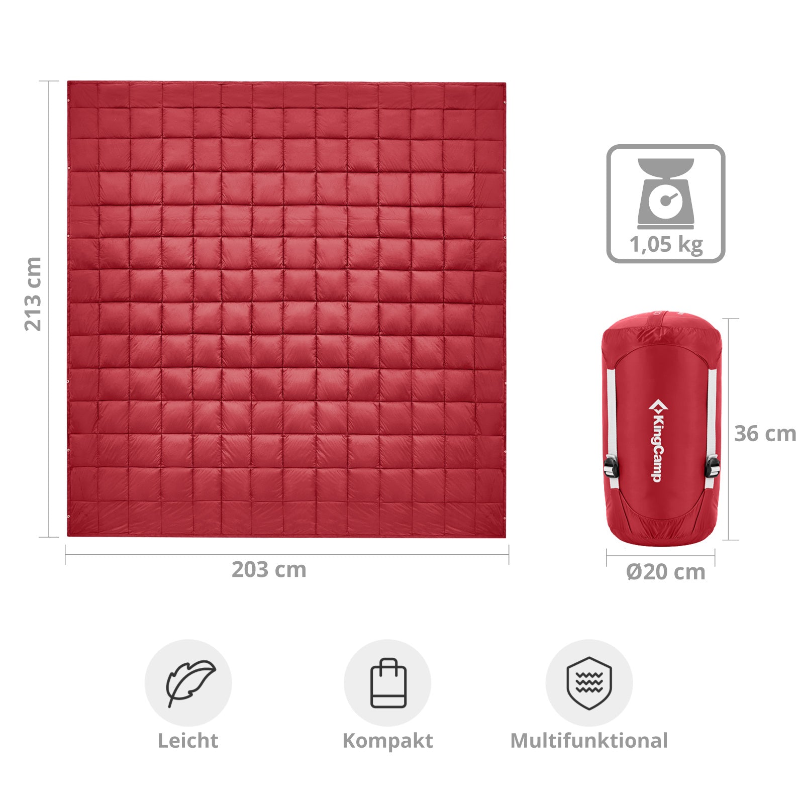 Couverture KingCamp Smart 1100