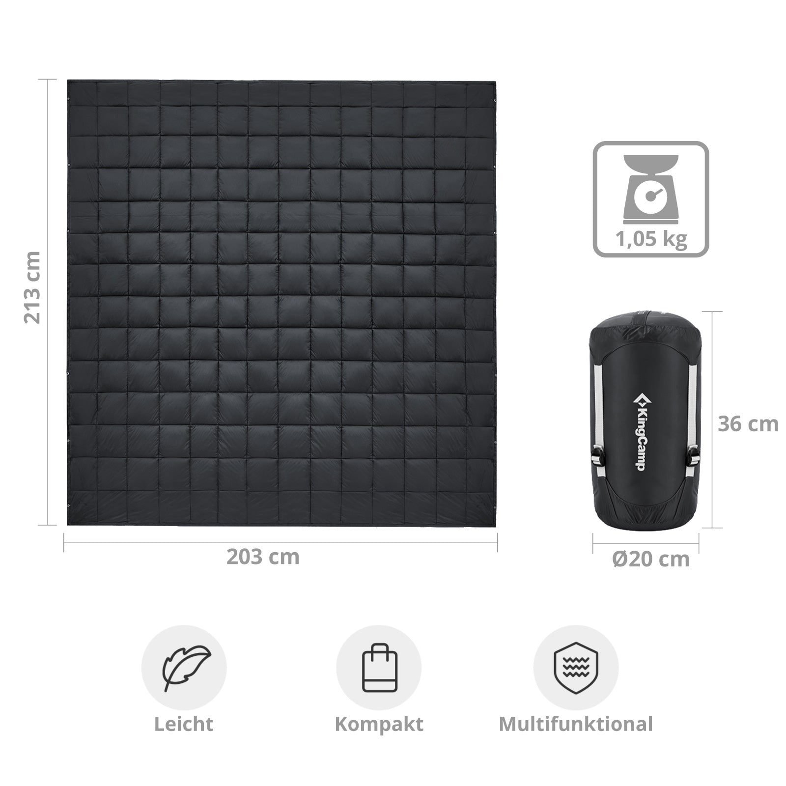 Couverture KingCamp Smart 1100