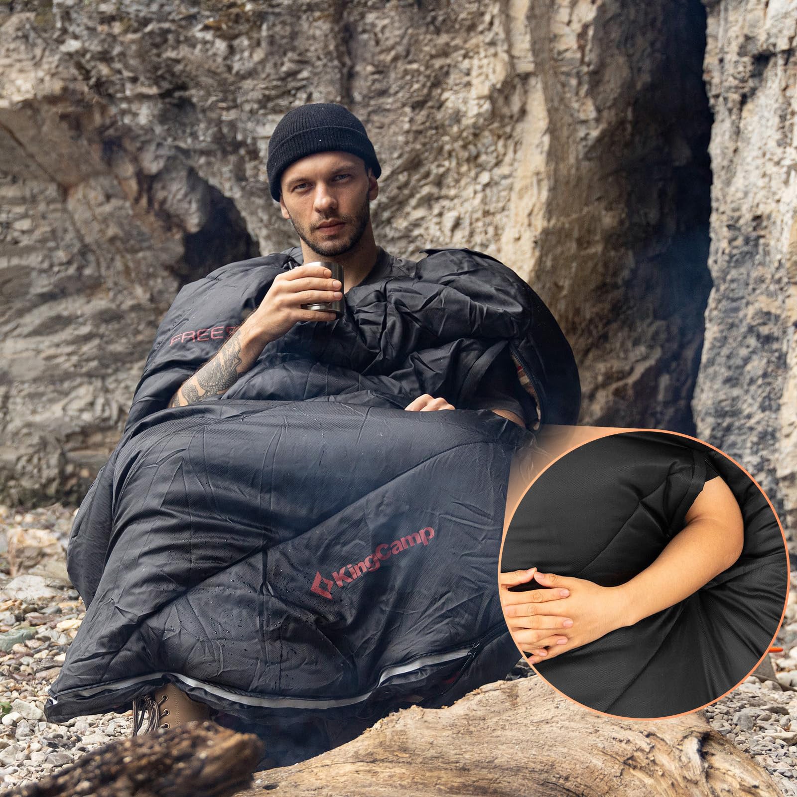 KingCamp Freespace 300 mummy sleeping bag