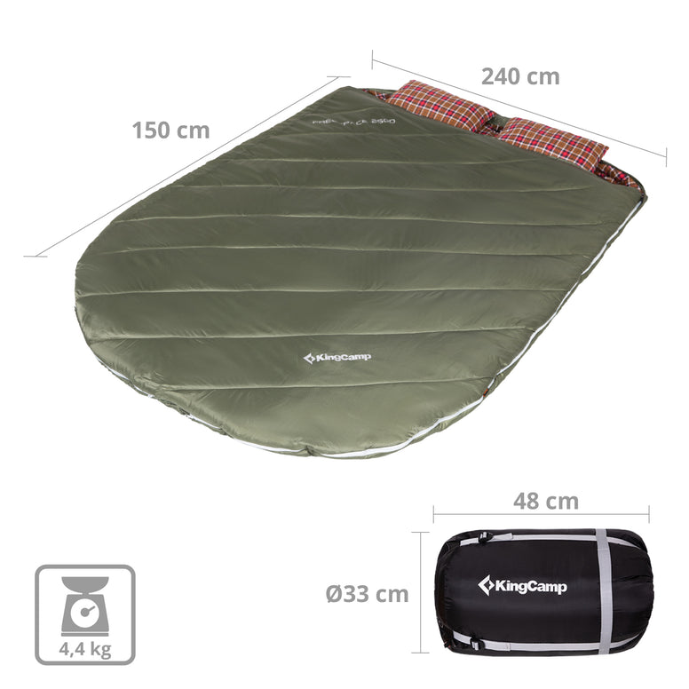 Deckenschlafsack Freespace Double