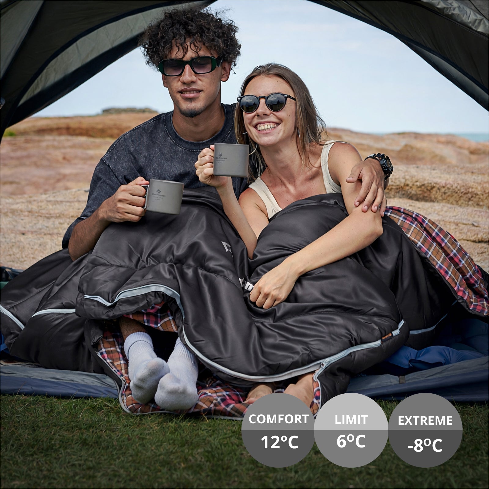 Deckenschlafsack Freespace Double