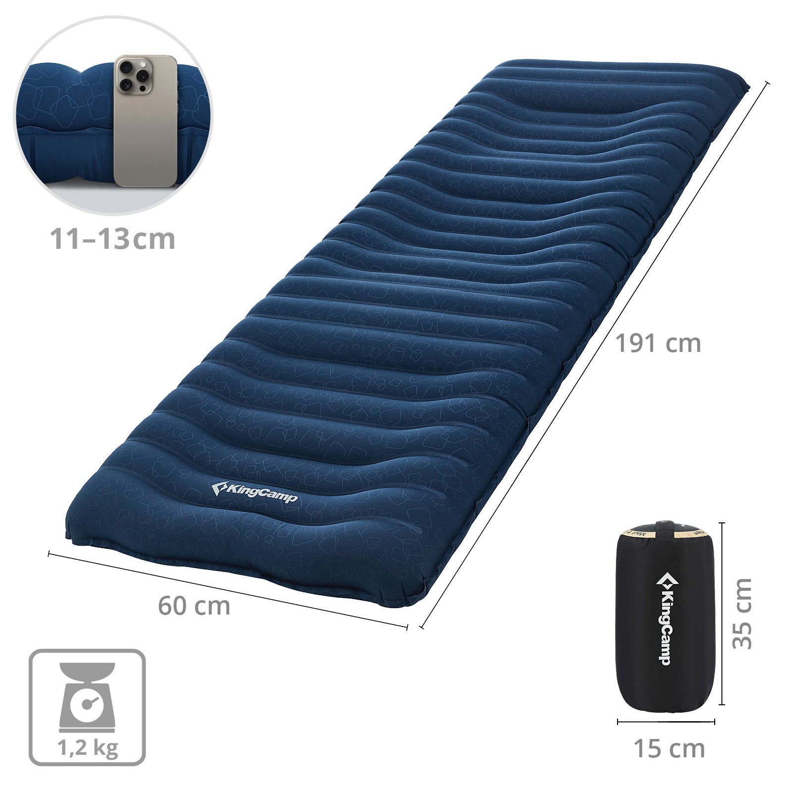 Luftbett Isomatte Elevate
