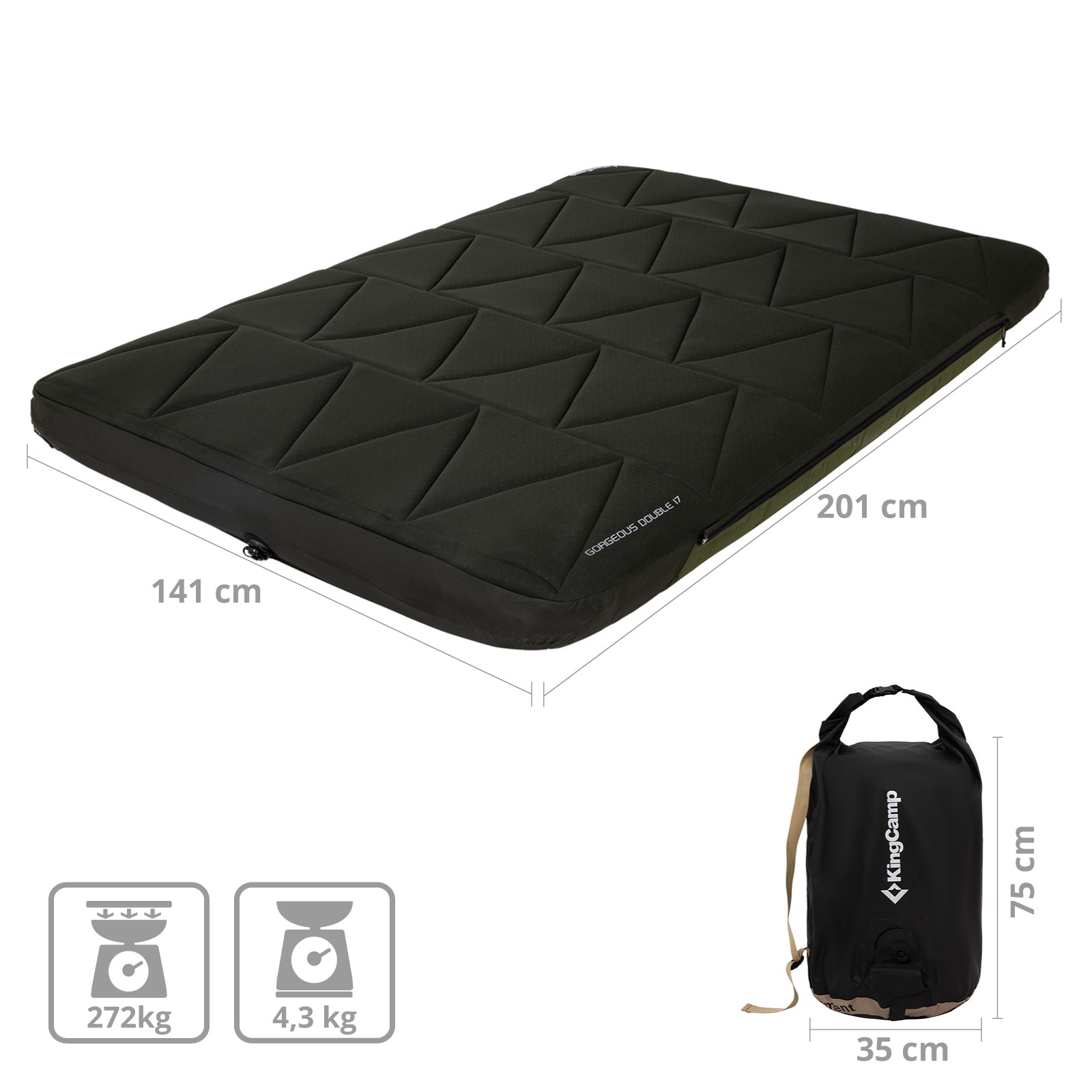 Luftbett Luftbett LuxeAir Double