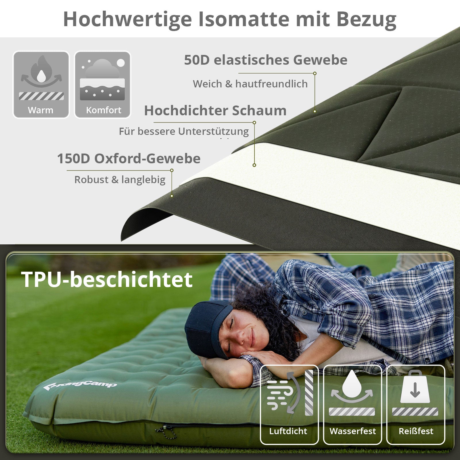 Luftbett Luftbett LuxeAir Double
