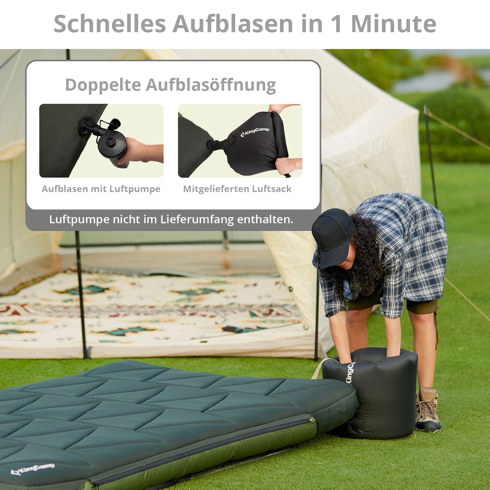 Luftbett Luftbett LuxeAir Double