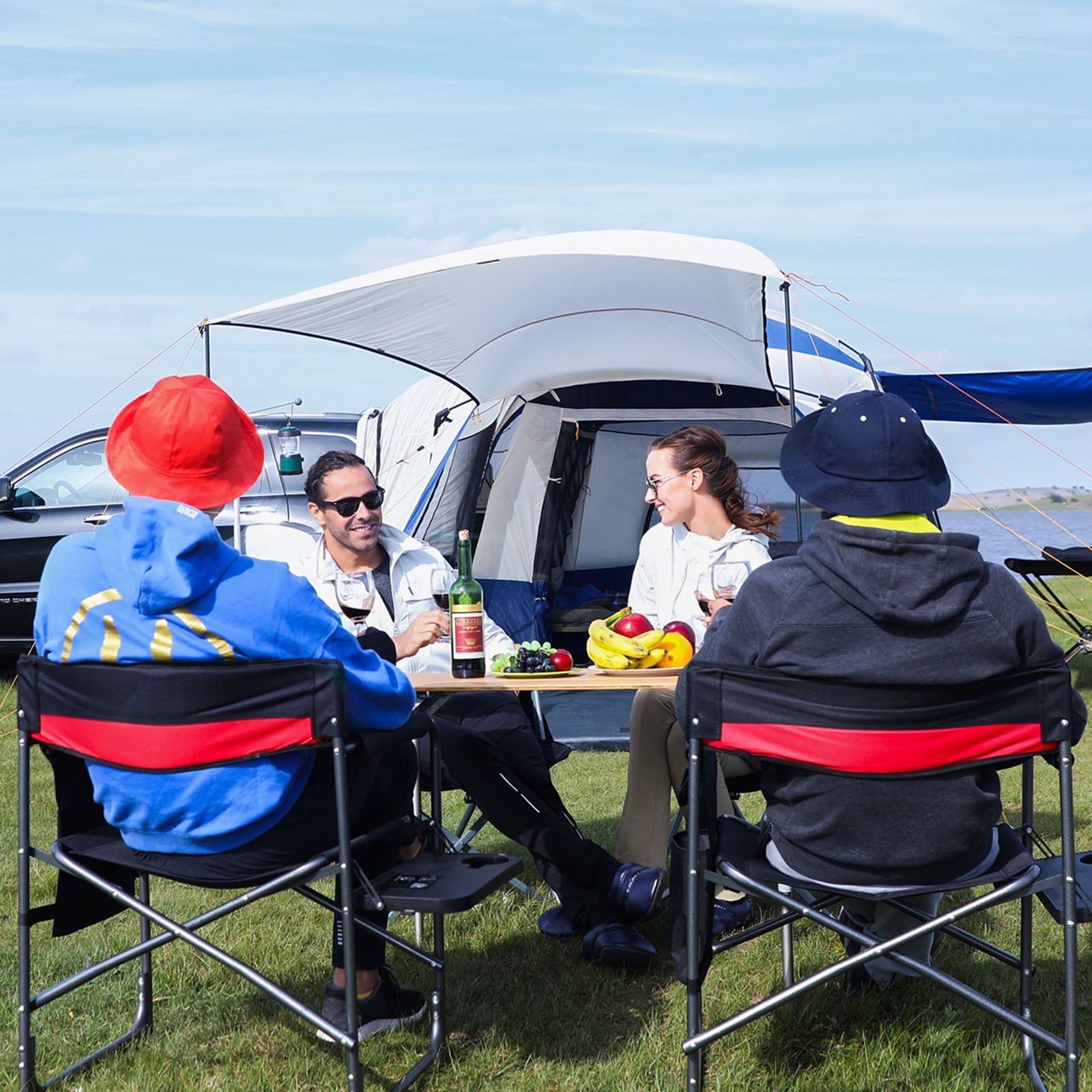 Table de camping KingCamp Bamboo Table L