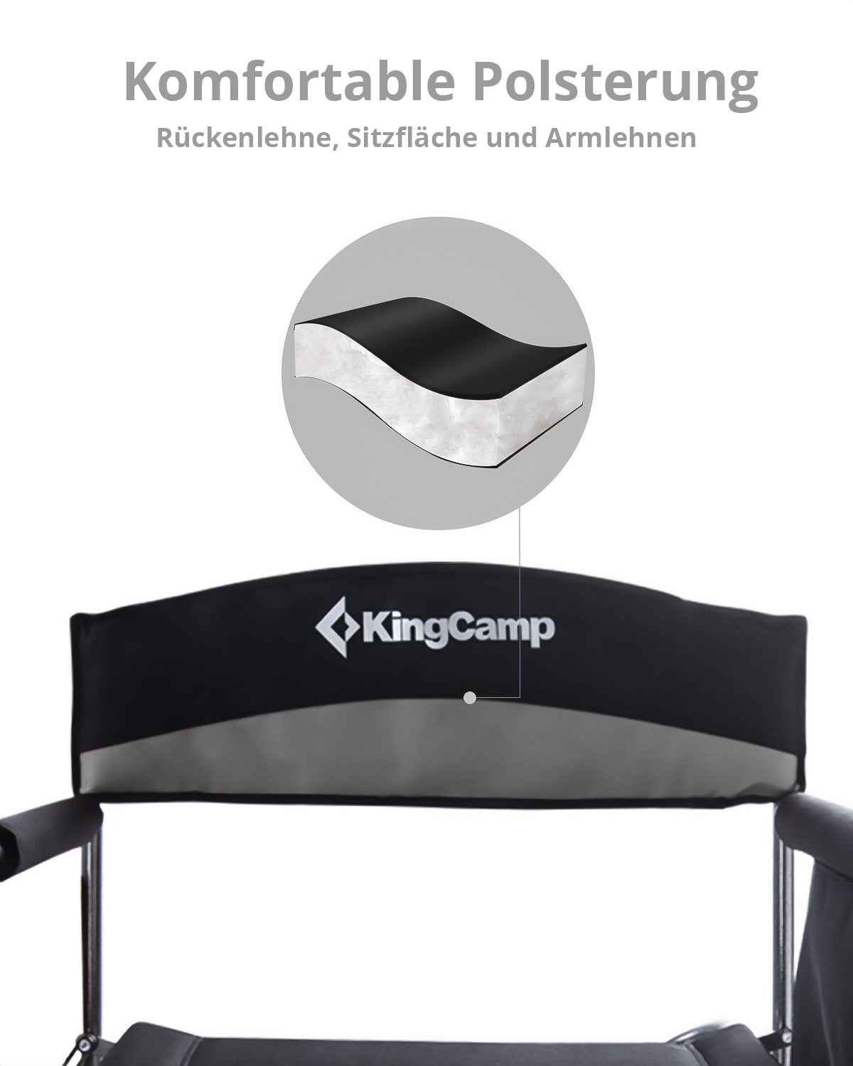 KingCamp Director Chair