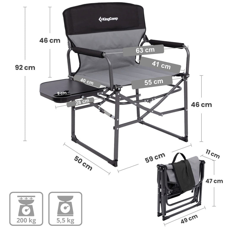 Campingstuhl Portable Director Chair II