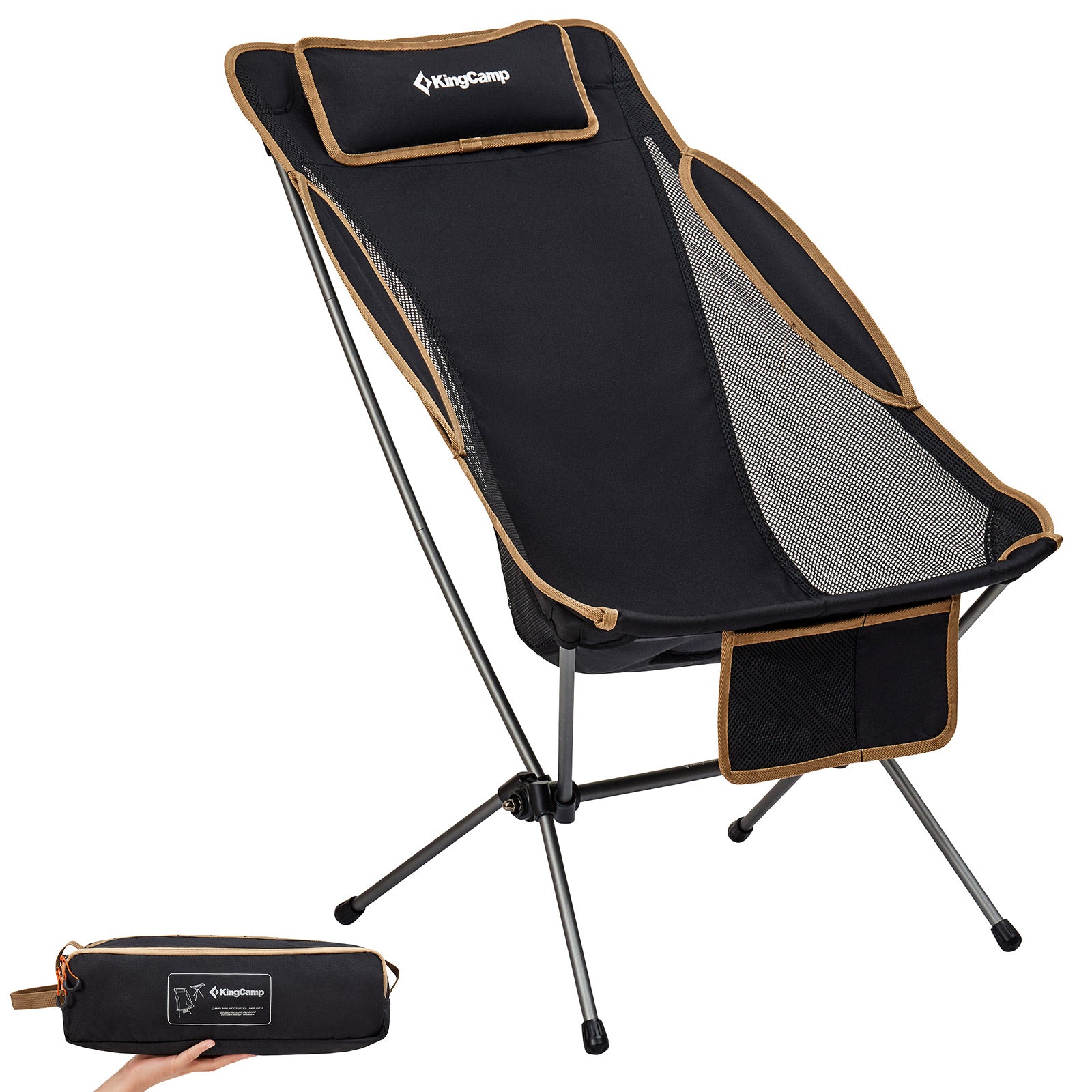 KingCamp Ultralight Armchair Comfort Campingstuhl