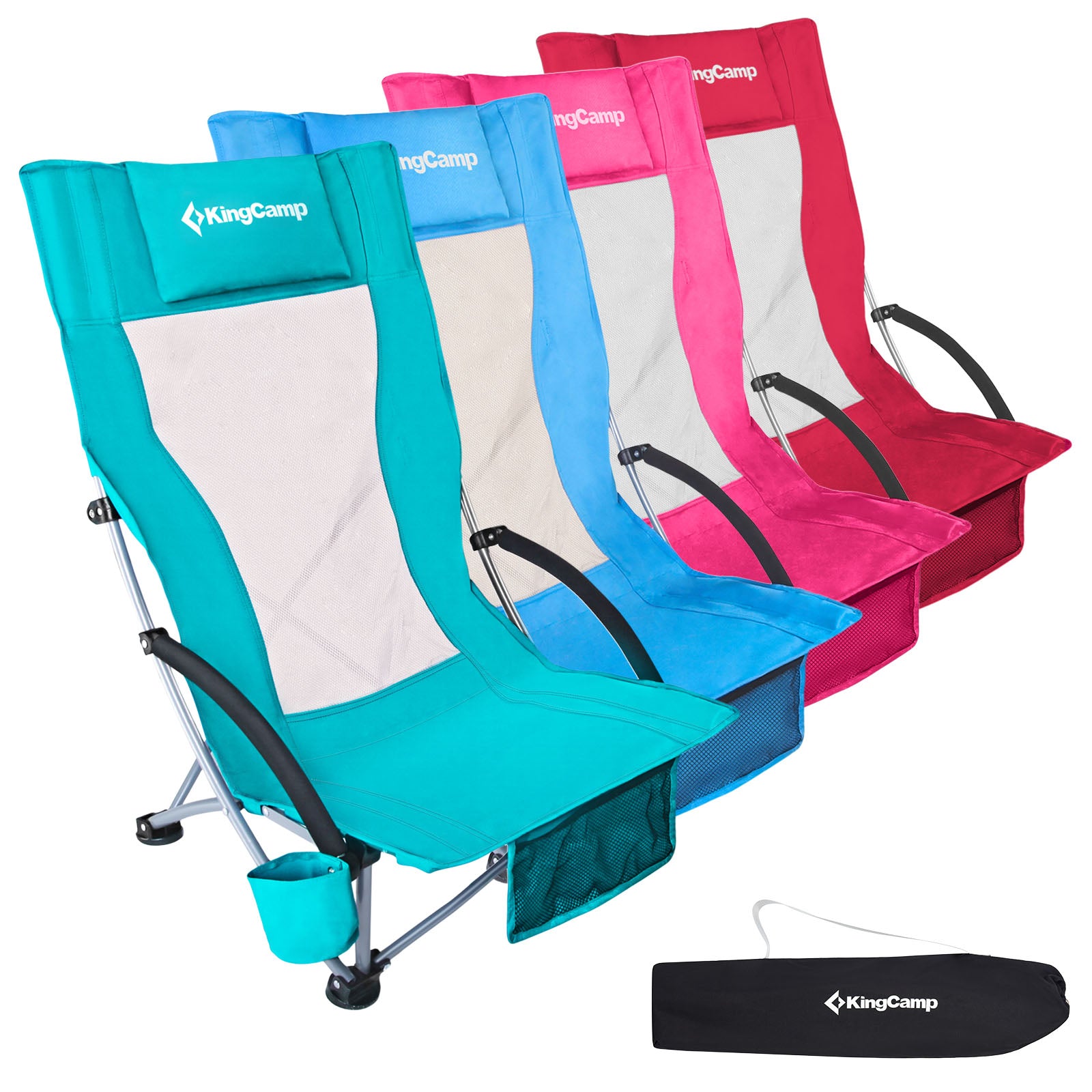 Chaise de camping KingCamp High Beach Chair