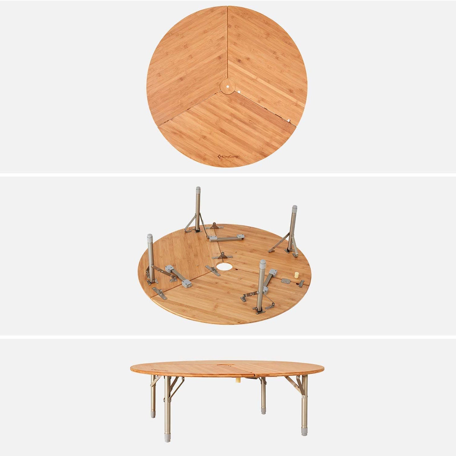 KingCamp Bamboo Table camping table