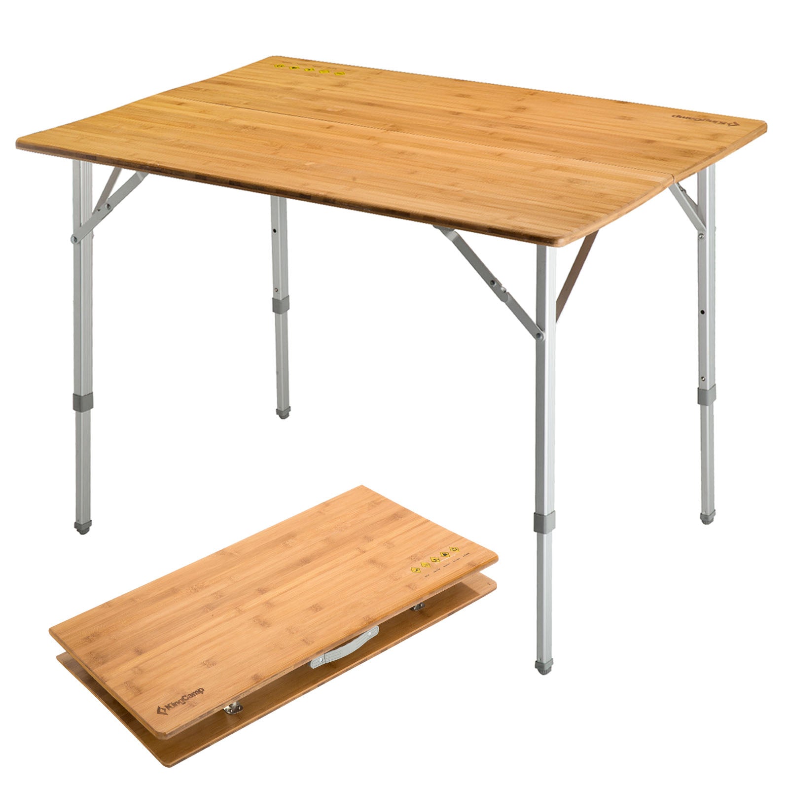 KingCamp Bamboo Family Table camping table