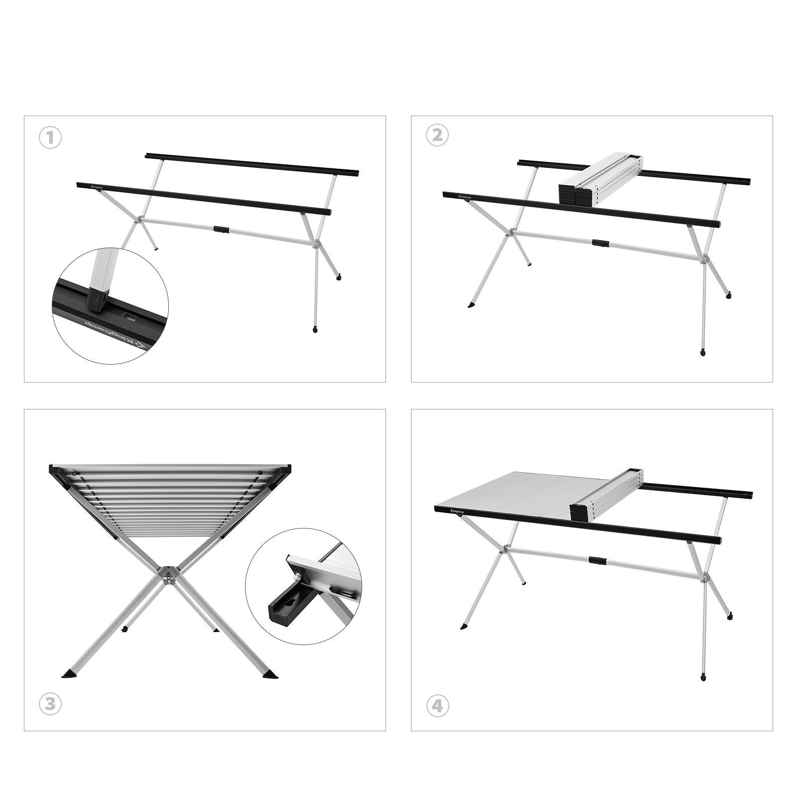 KingCamp Dolomite XL camping table