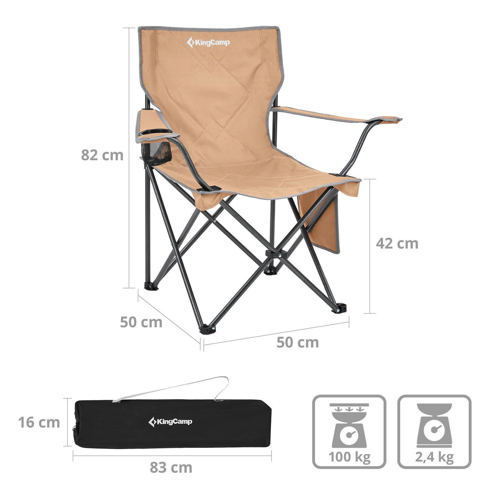 KingCamp Tanger camping chair