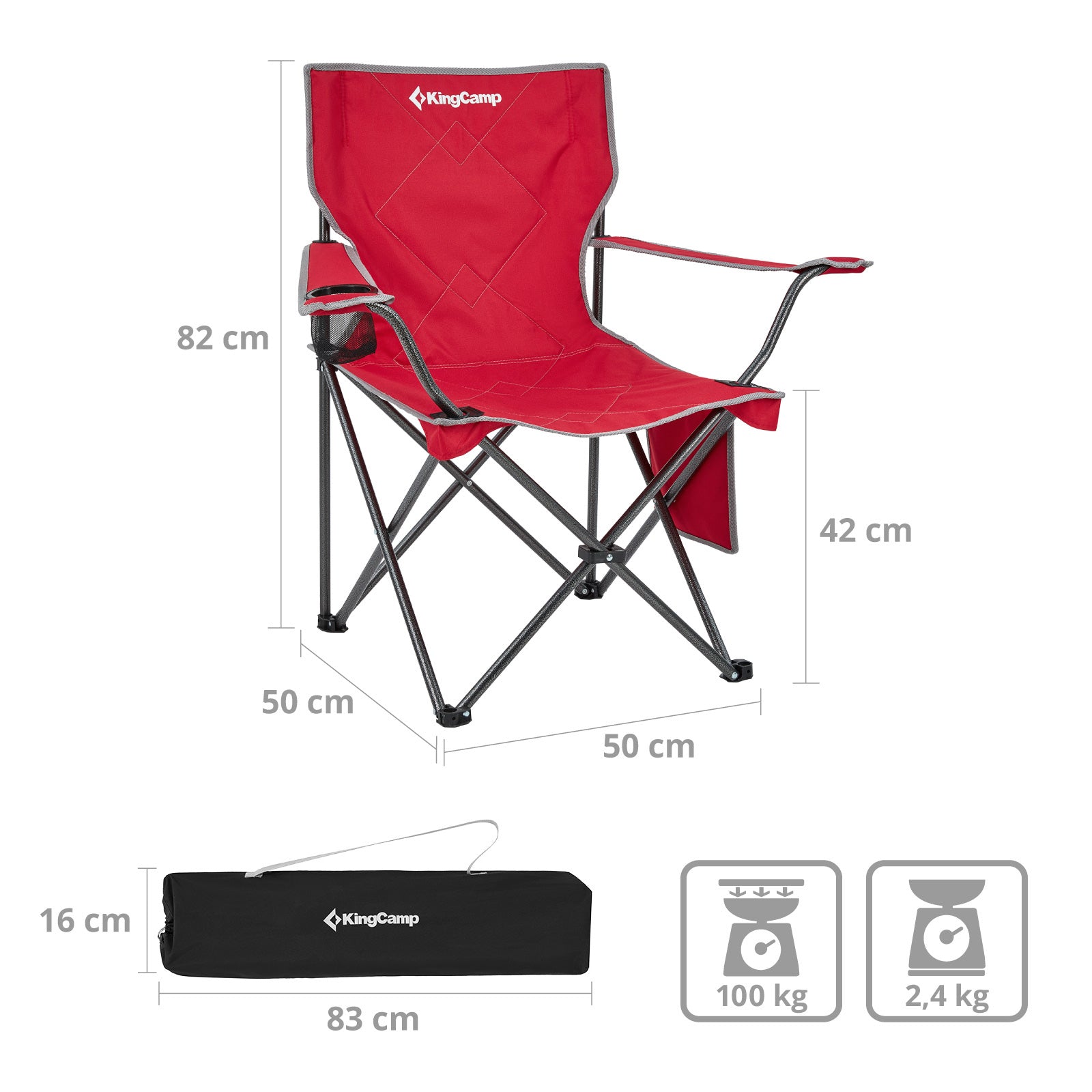 KingCamp Tanger camping chair