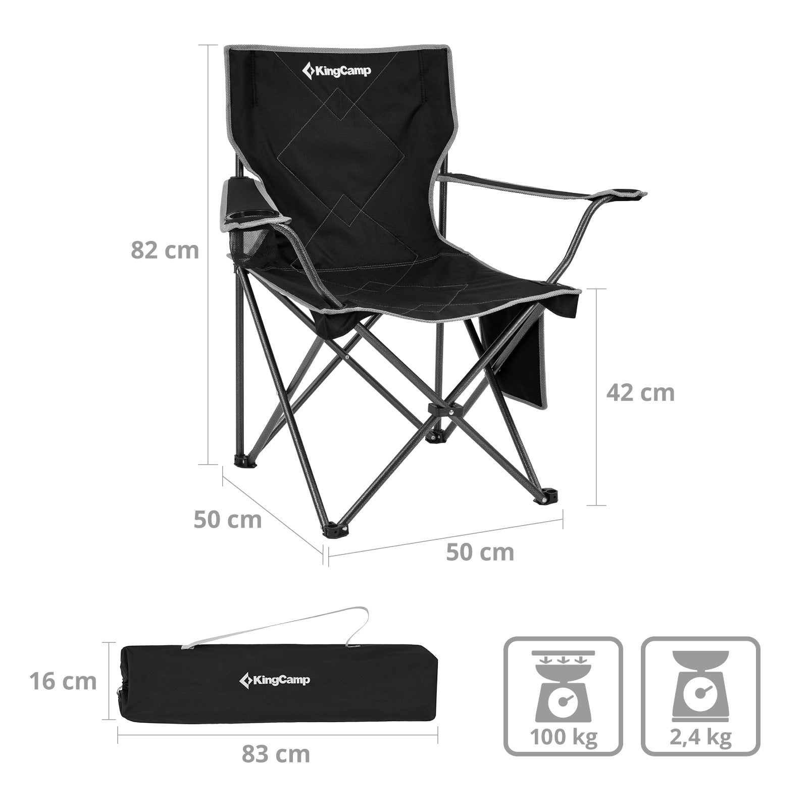 KingCamp Tanger camping chair