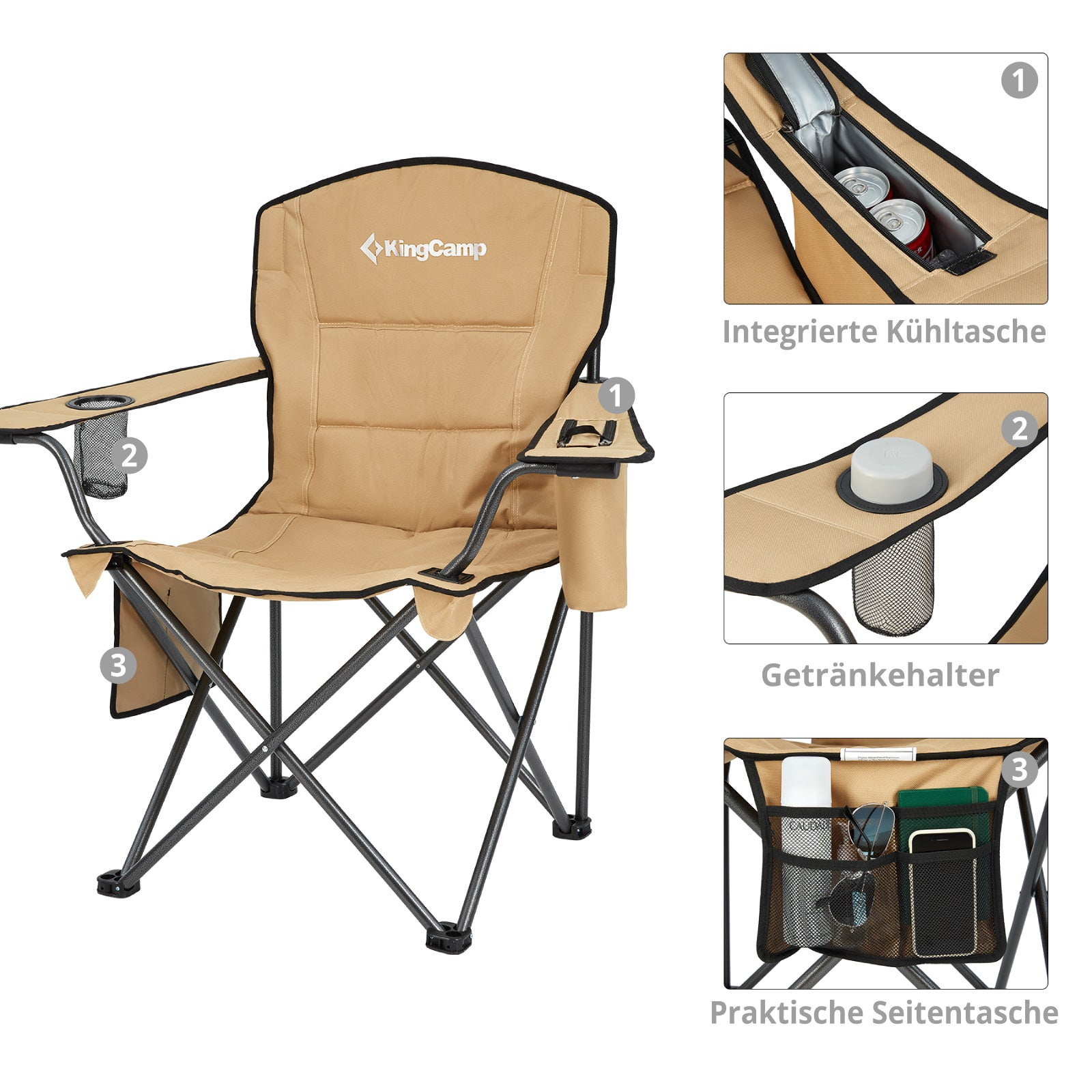 KingCamp Oakdale camping chair