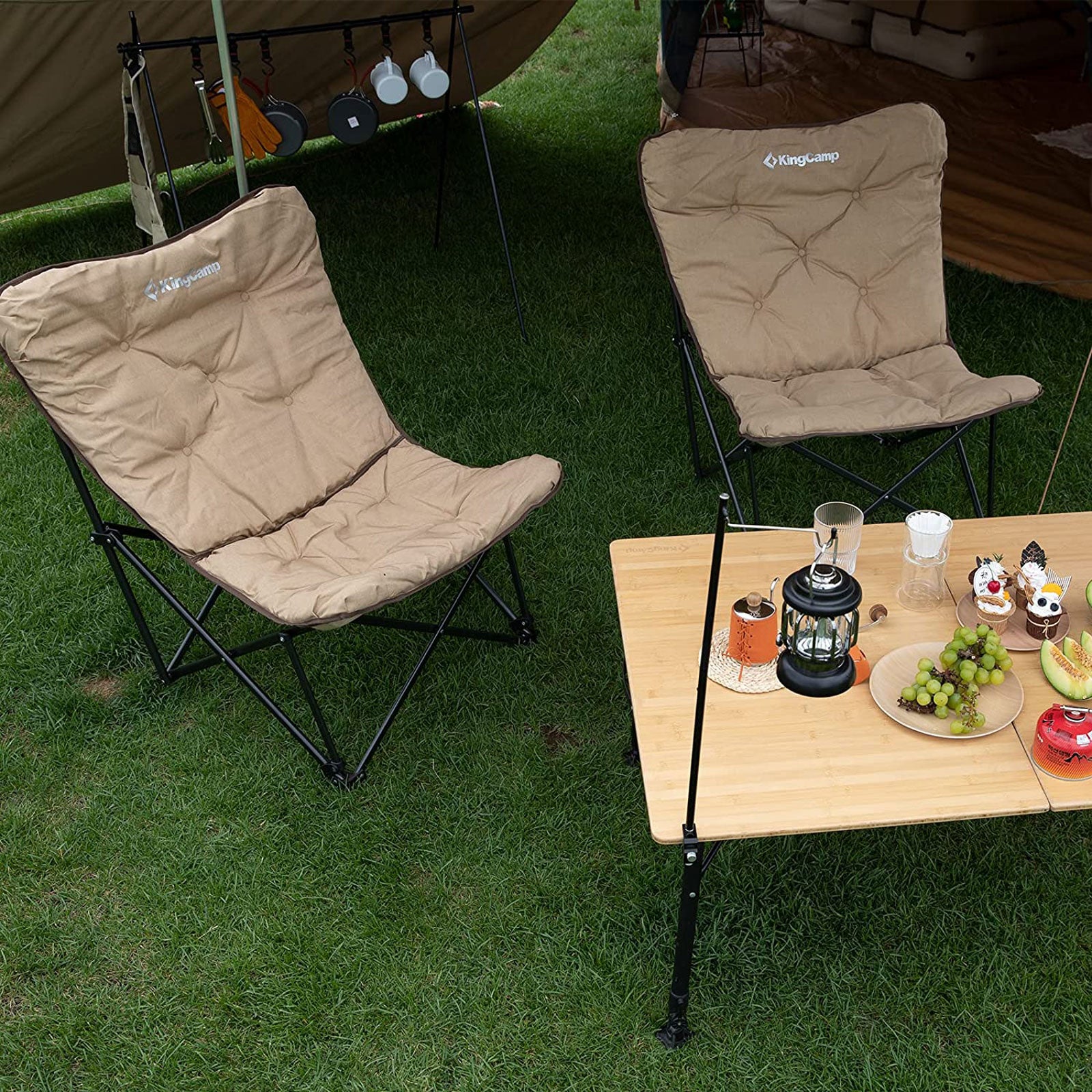 KingCamp Lindon Relax camping chair