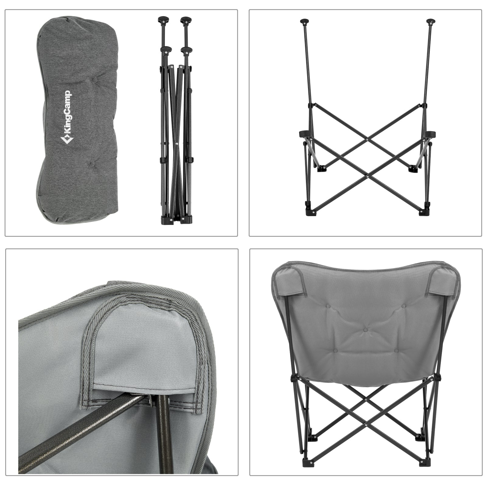 KingCamp Lindon Relax camping chair