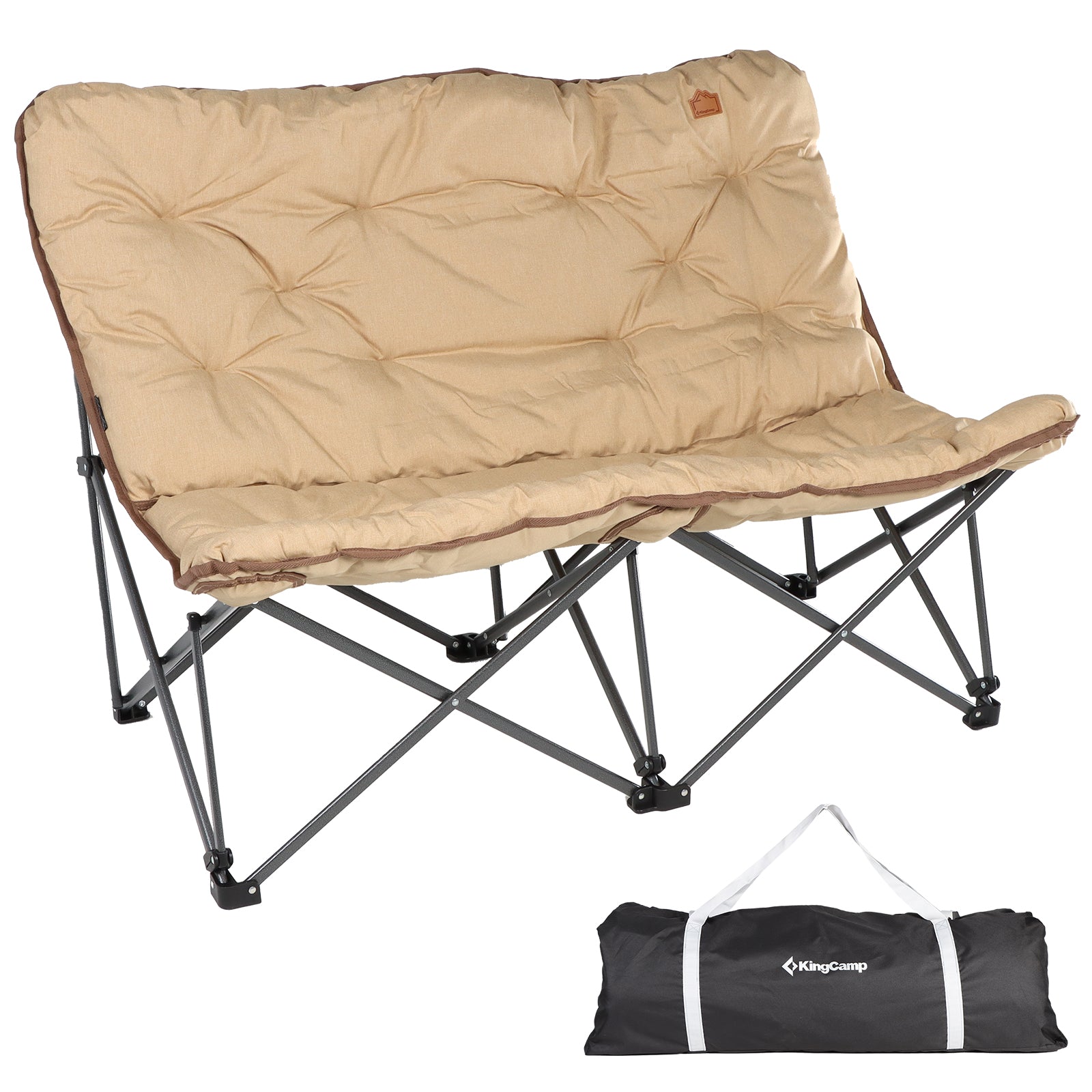 KingCamp Lindon Relax Canapé Chaise de Camping