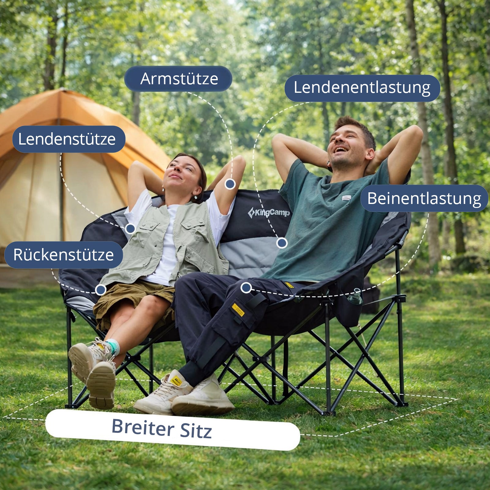 Campingstuhl Moon Sofa