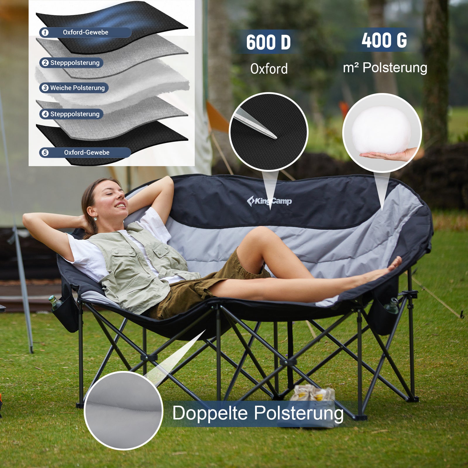 Campingstuhl Moon Sofa