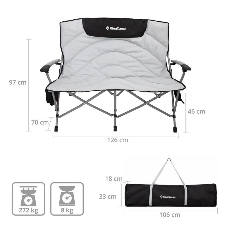 Campingstuhl Comfort Duo