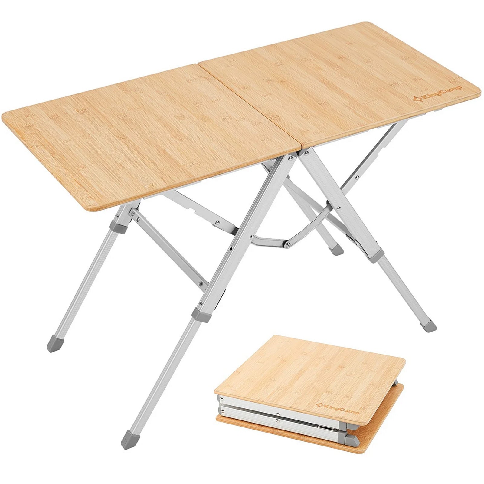 KingCamp Bamboo Duo camping table