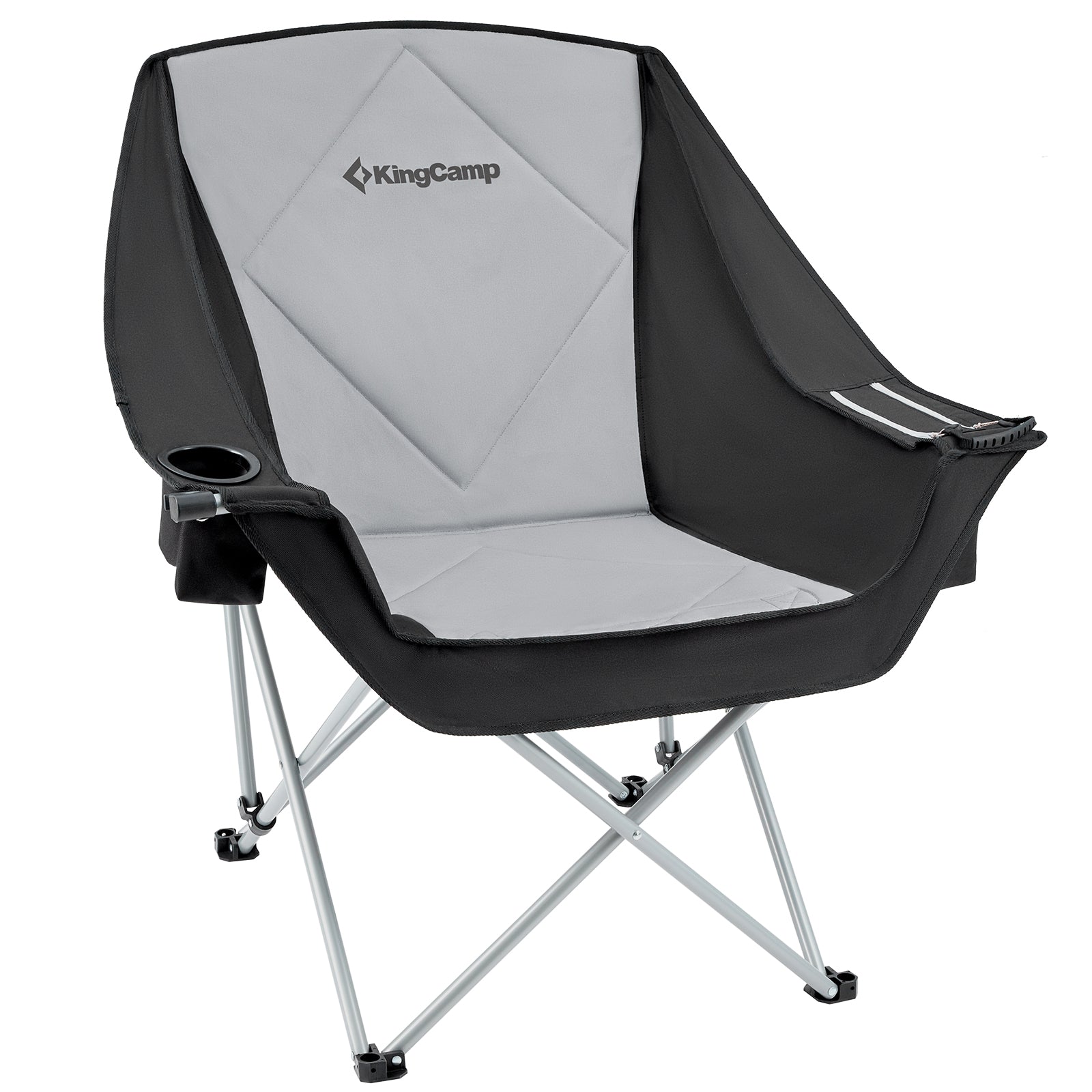 Campingstuhl Faltstuhl Relax Chair Campingsessel Klappstuhl Kühltasche 136 kg