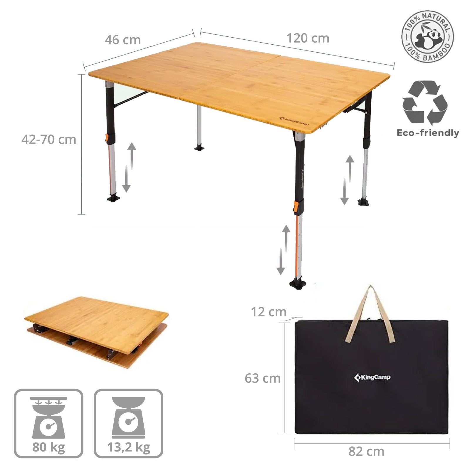 Klapptisch Woboo XL