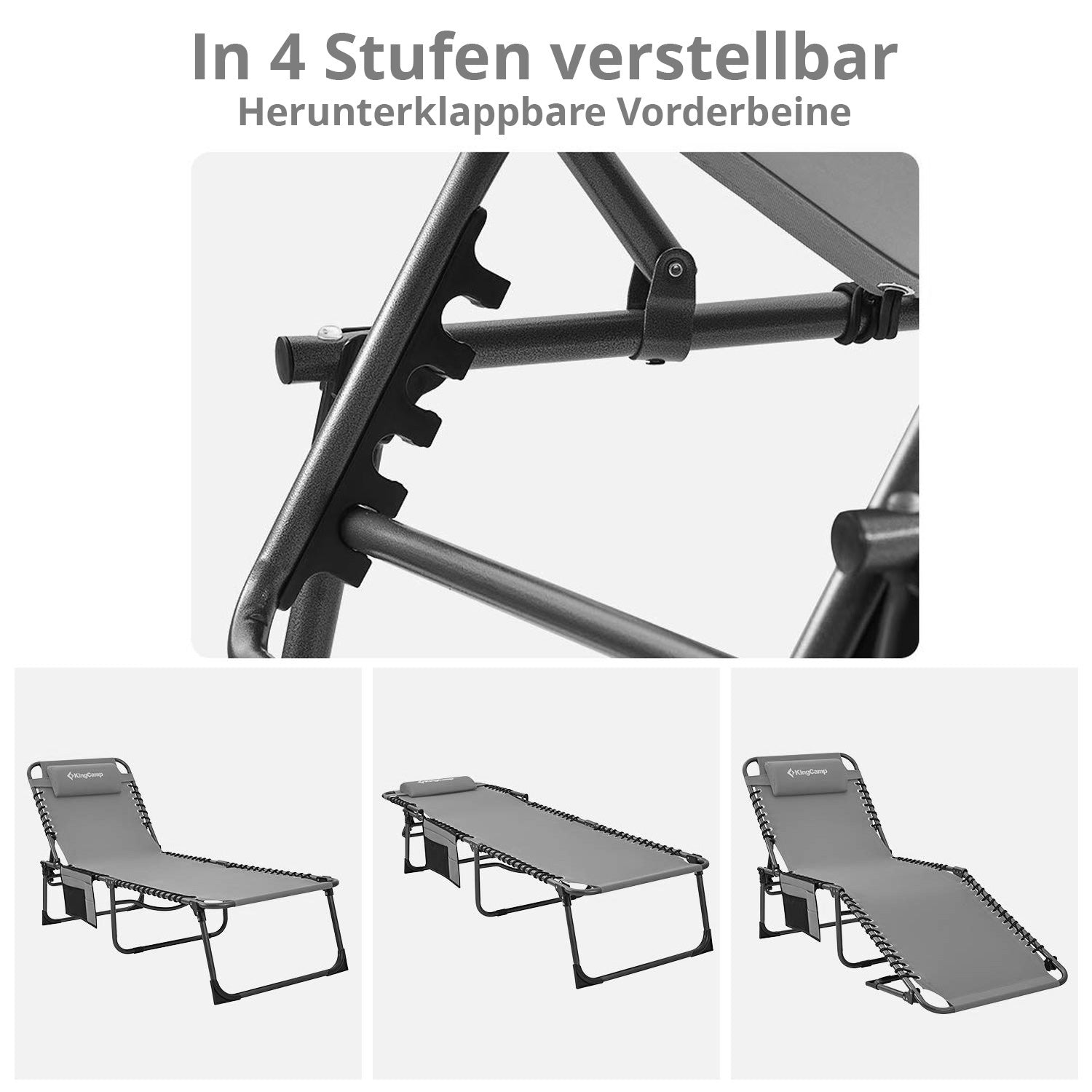 Chaise de camping KingCamp Weston