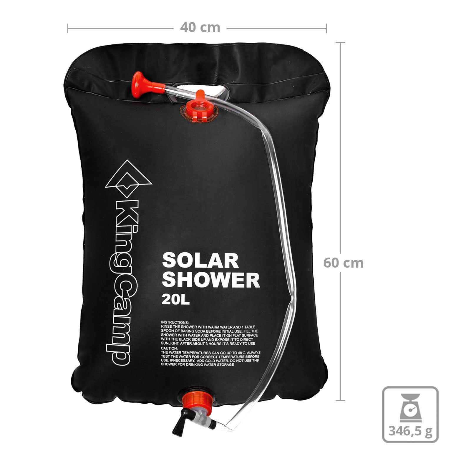 KingCamp Solar Shower