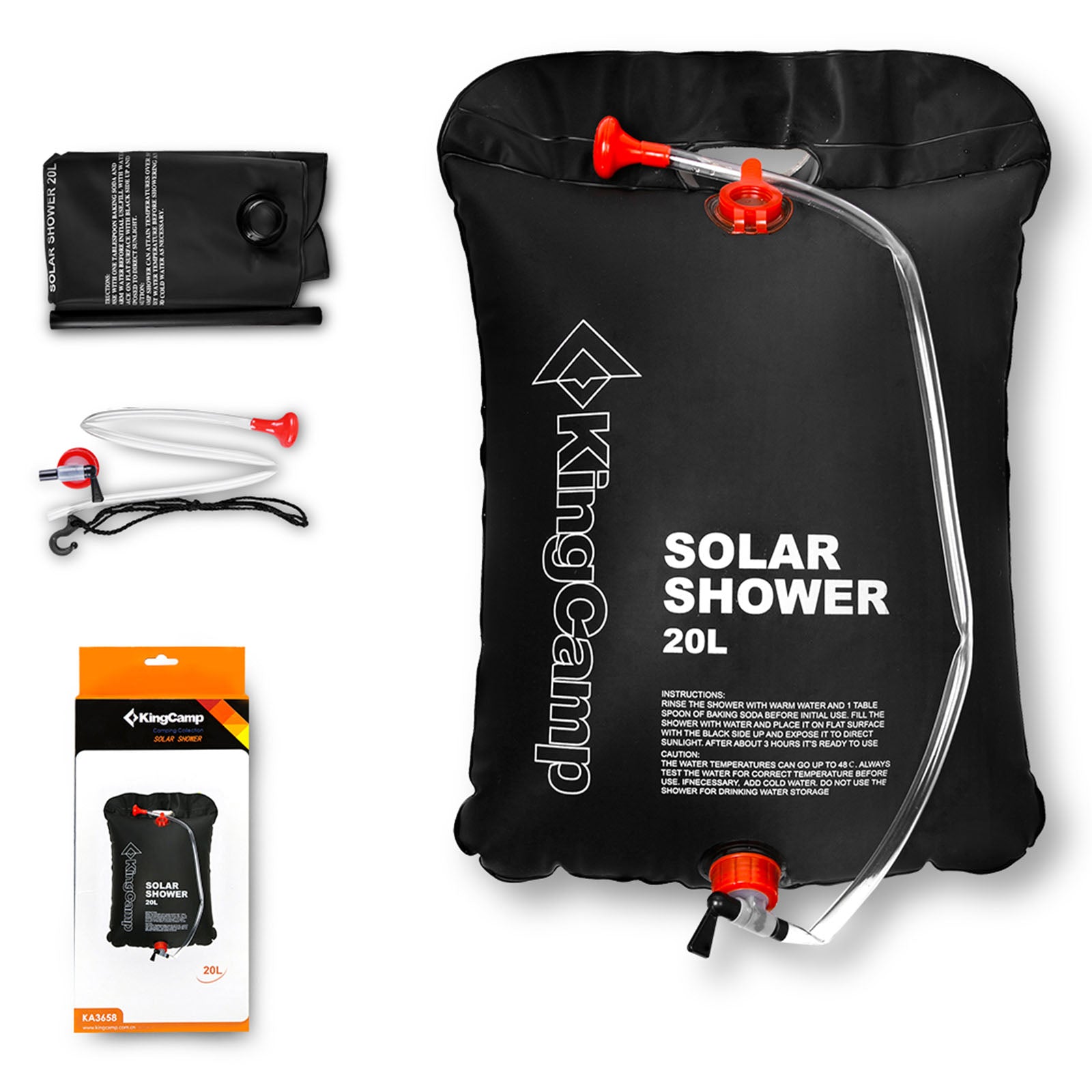 Douche de camping KingCamp Solar Shower