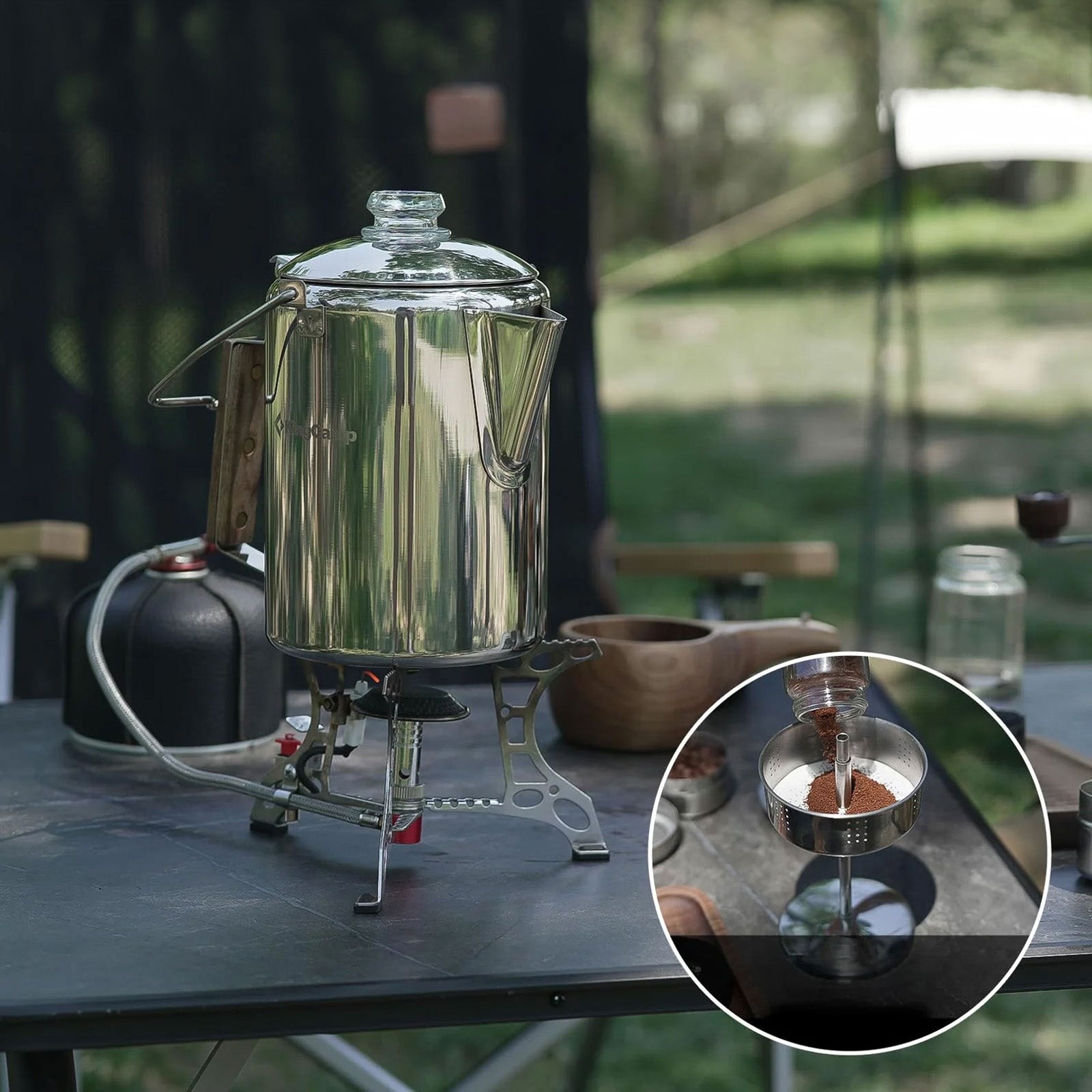 Espressokocher Happy Brew Percolator