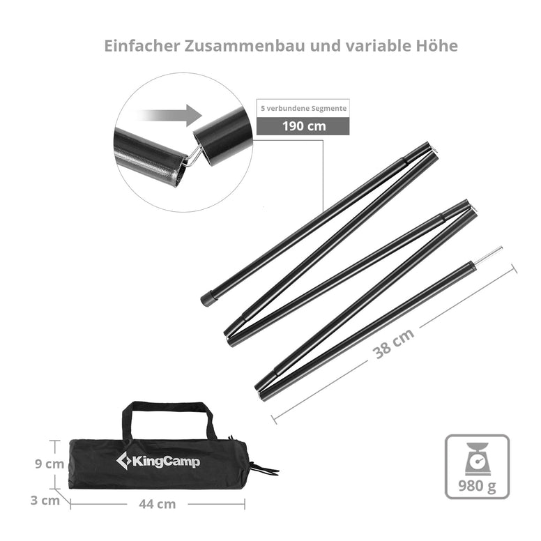 amazon zeltstangen Zeltstange Tarp pole