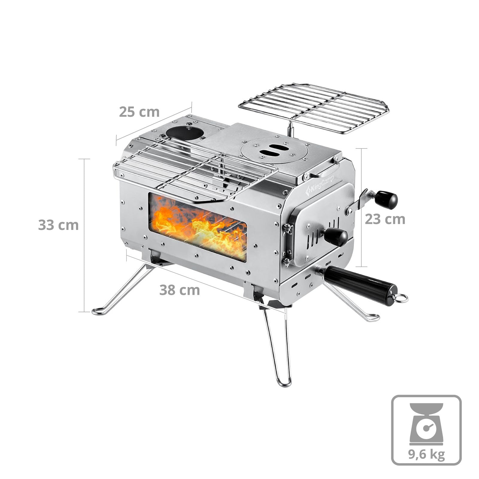 KingCamp Greenland M tent stove