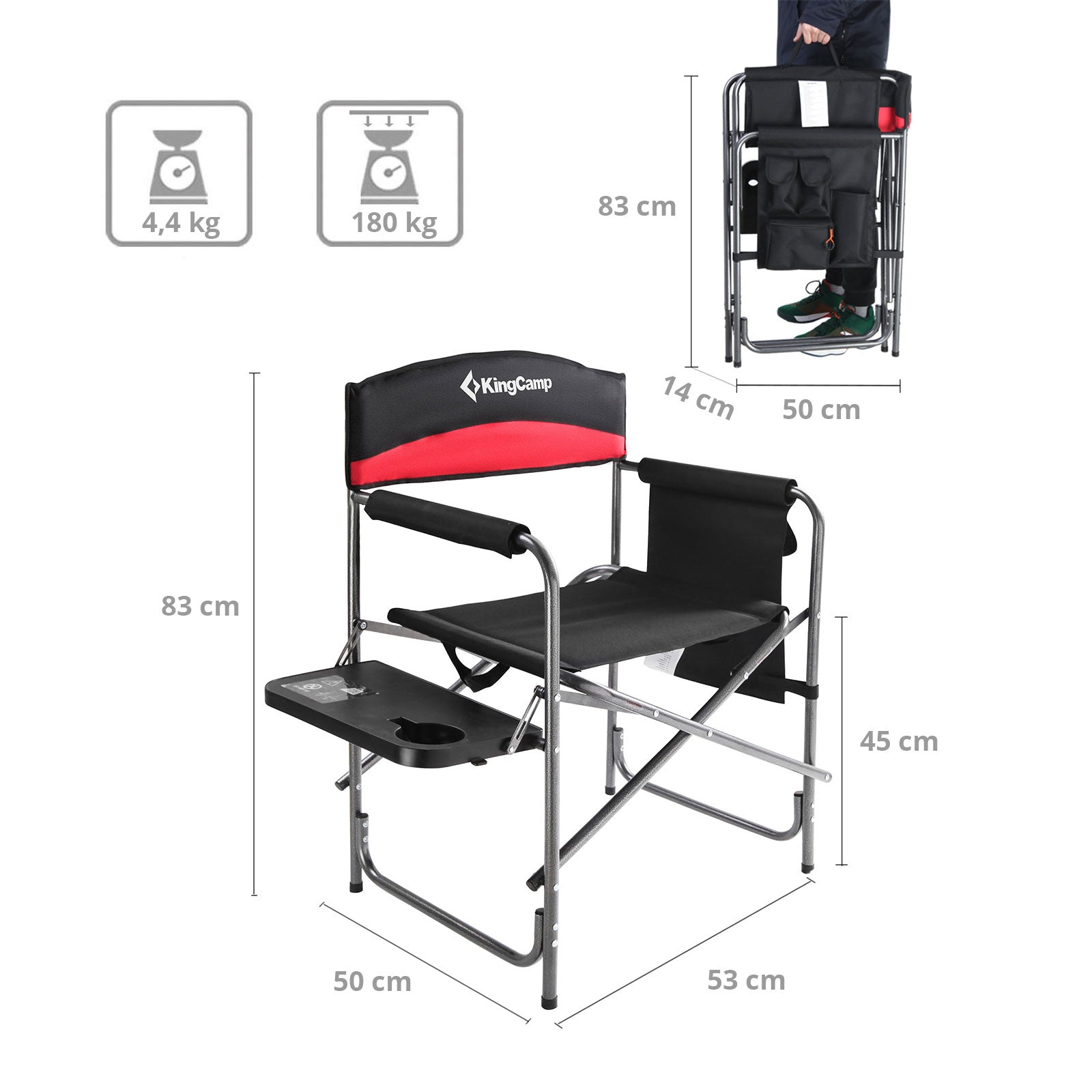 Chaise de camping KingCamp Director Chair