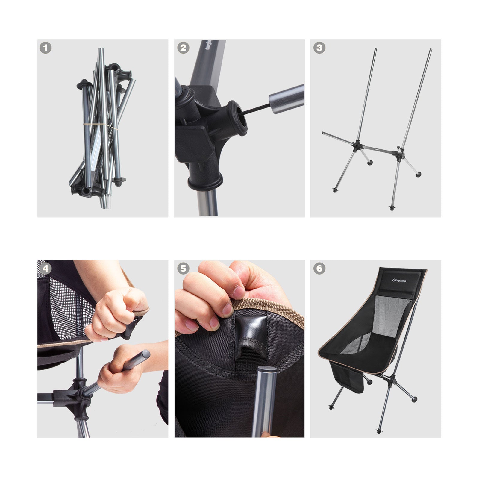 Campingstuhl Ultralight High Chair