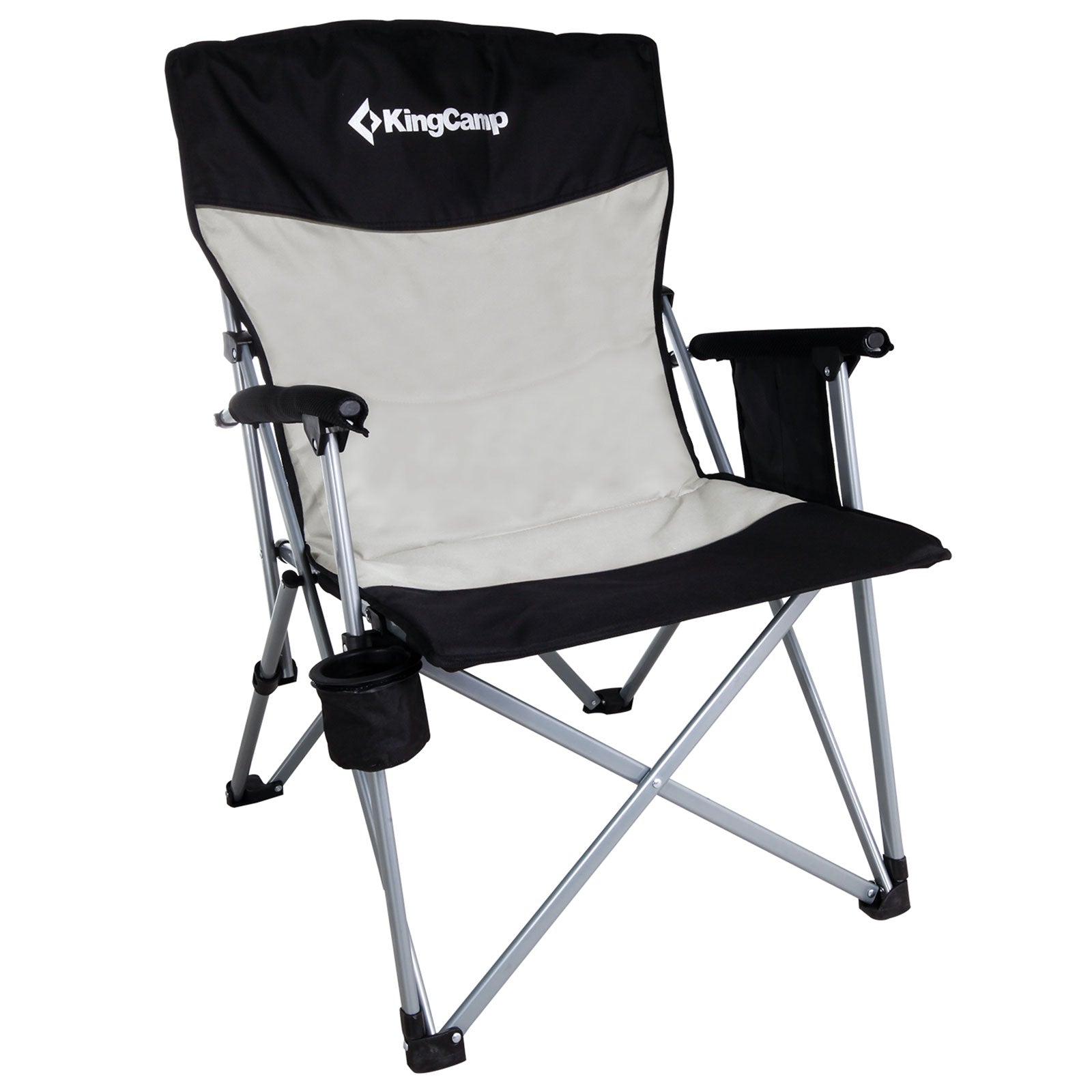 Campingstoel Comfort stoel met harde armleuningen 