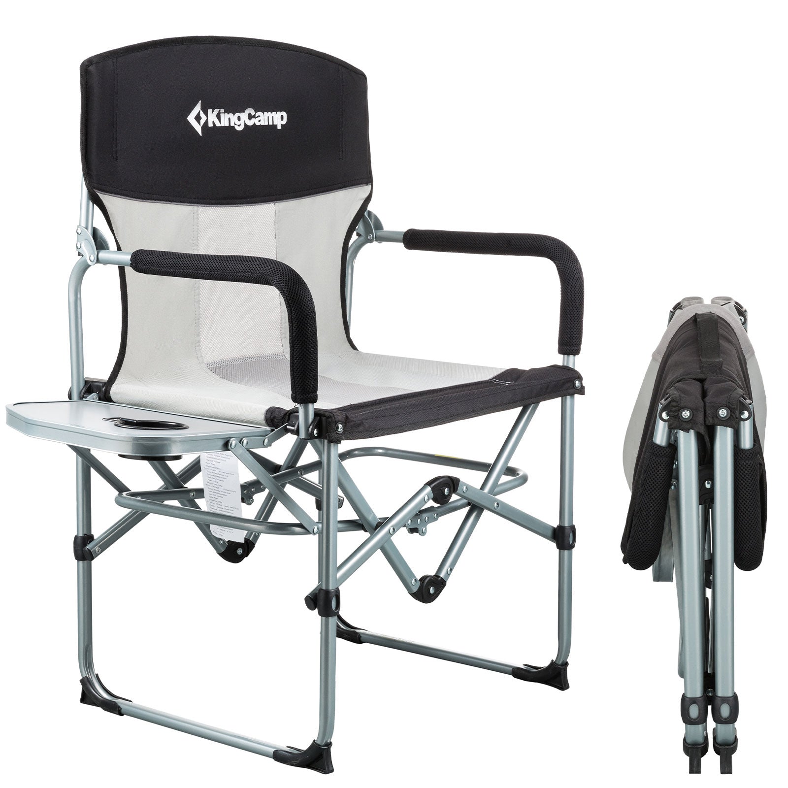 KingCamp Portable Director Chair Campingstuhl