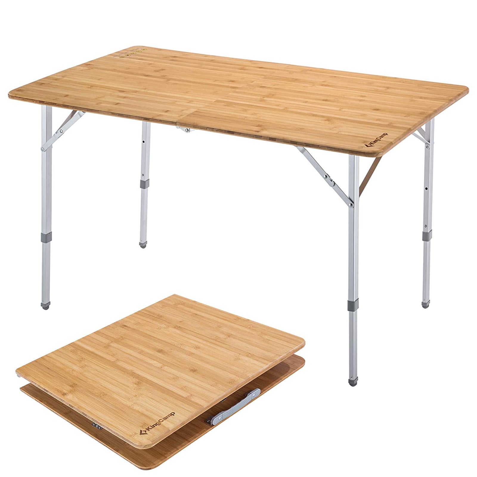 KingCamp Bamboo Table XL camping table