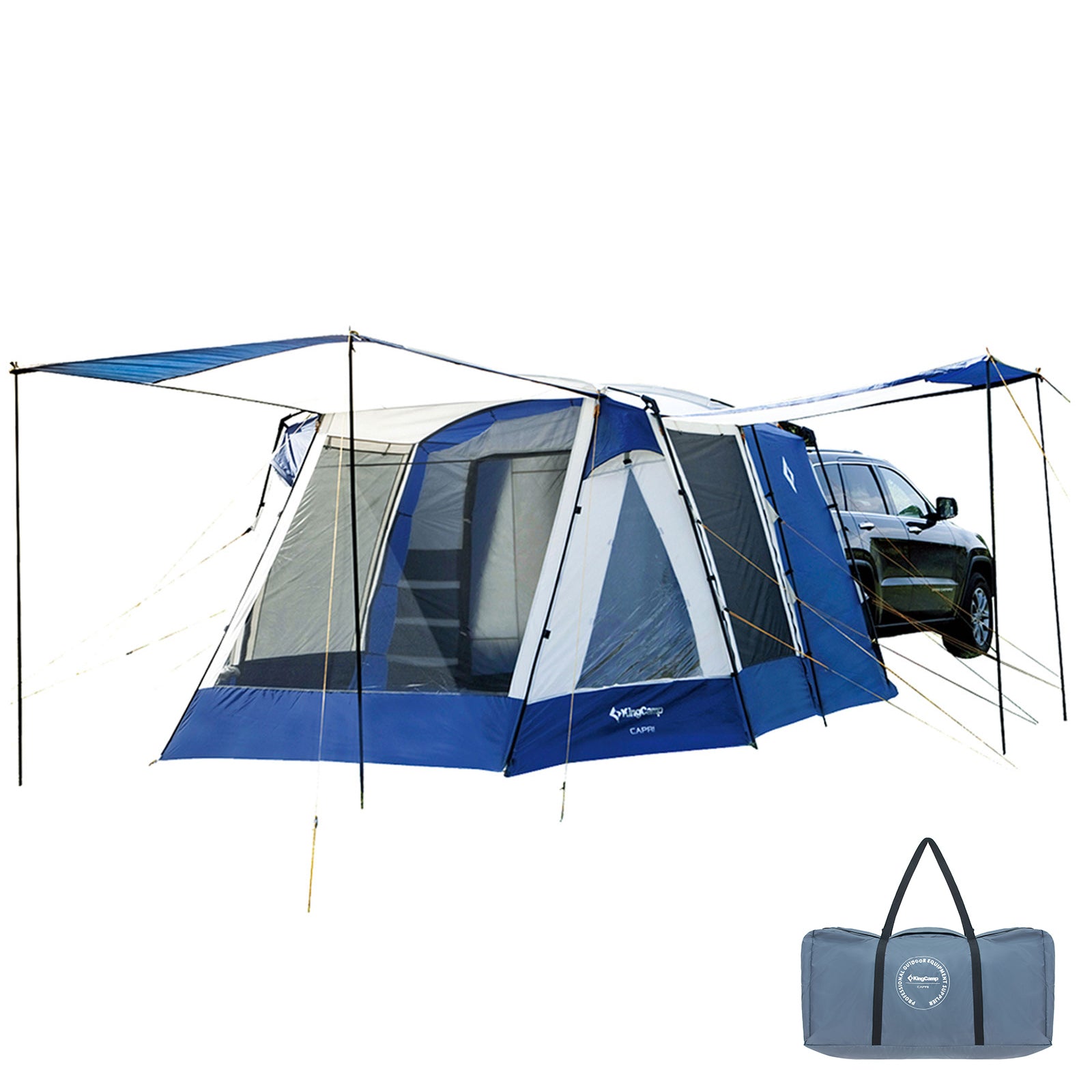 KingCamp rear tent Capri awning