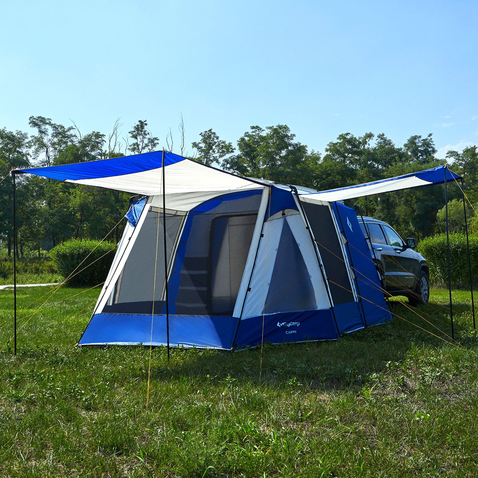 KingCamp rear tent Capri awning